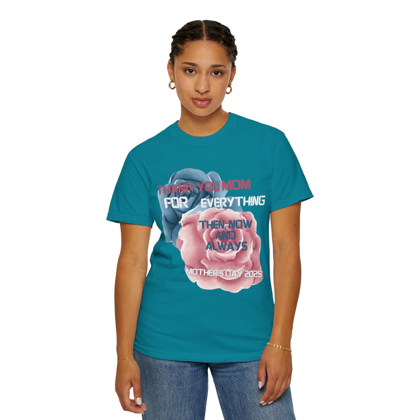 Thank you, Mom Female Tee - Bold Statement Women's T-Shirt