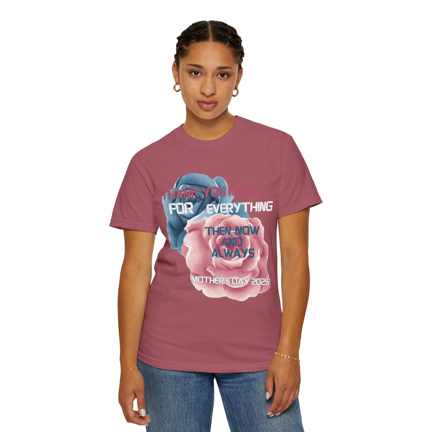Thank you, Mom Female Tee - Bold Statement Women's T-Shirt