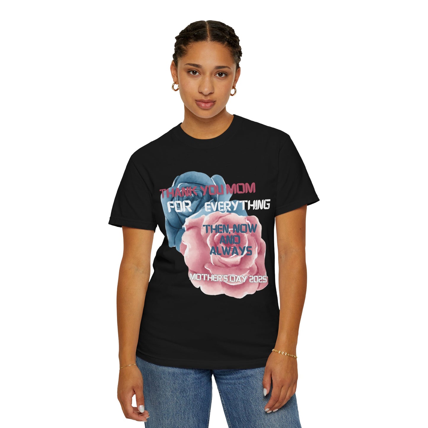 Thank you, Mom Female Tee - Bold Statement Women's T-Shirt
