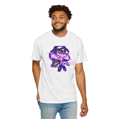 BE THE CHANGE WEAR YOUR MESSAGE Unisex T-shirt