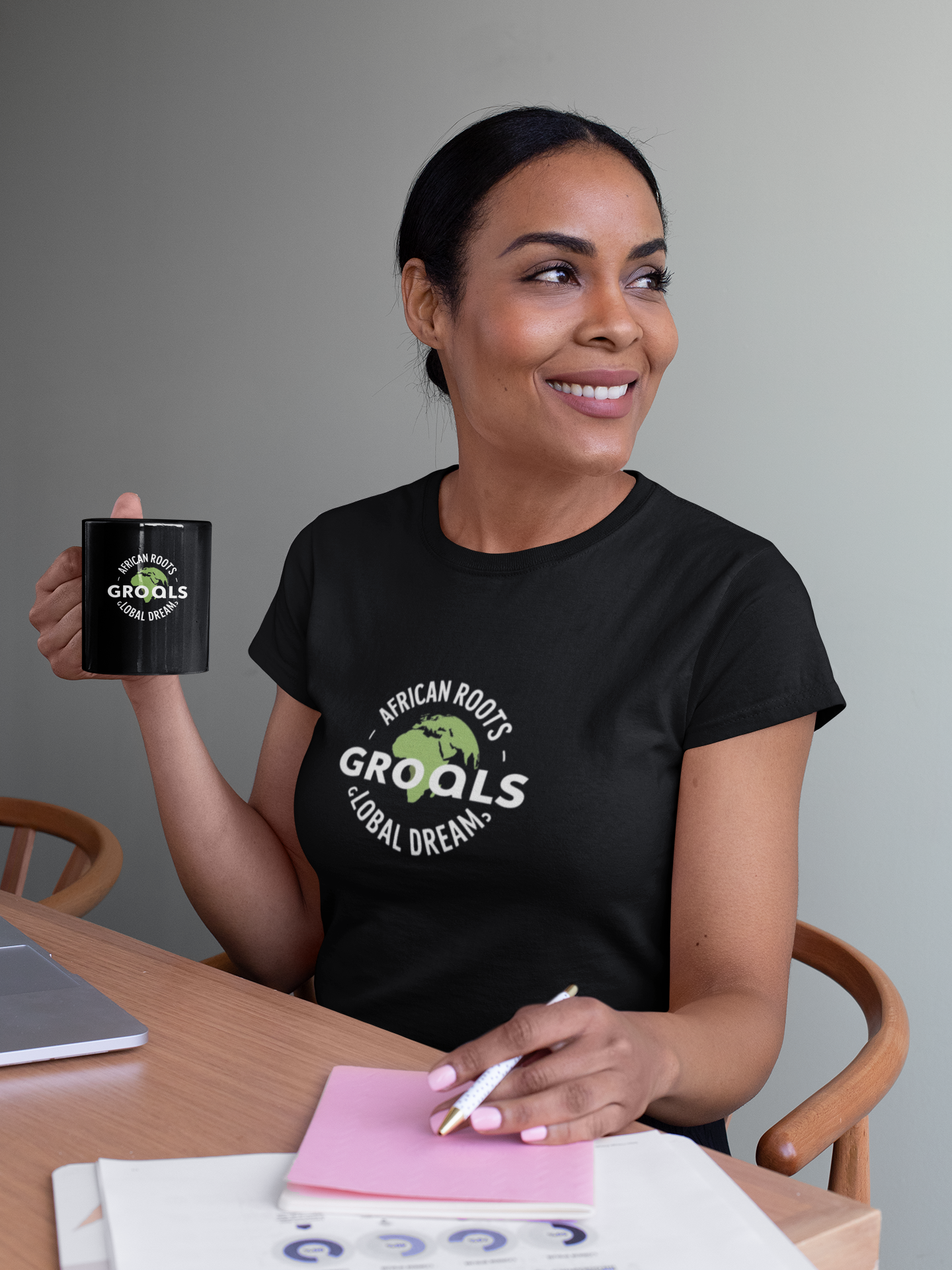 African Roots Global Dreams T-shirt