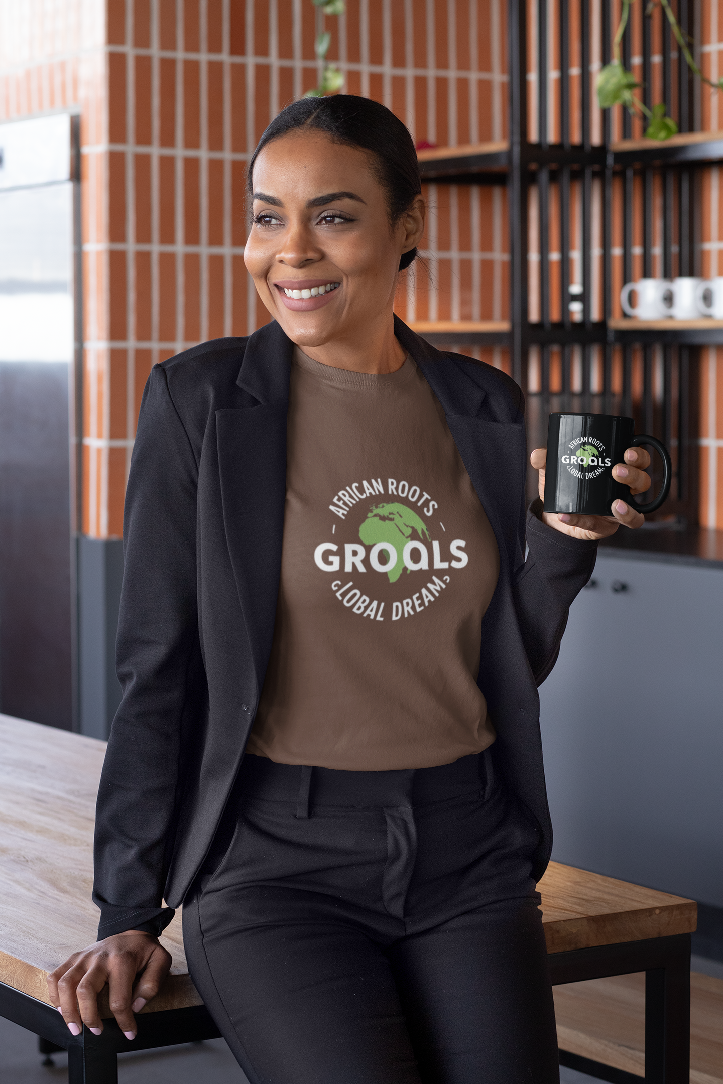 African Roots Global Dreams T-shirt