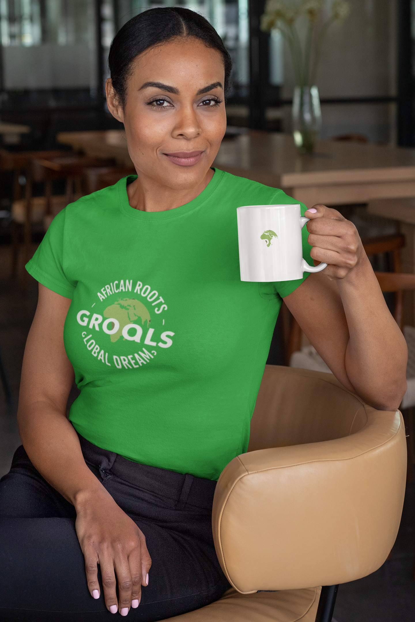 African Roots Global Dreams T-shirt
